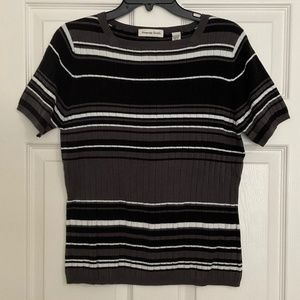 Amanda Smith Short-Sleeve Sweater